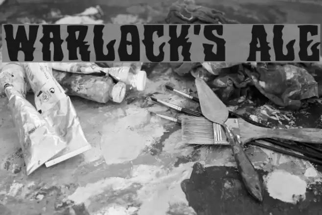 Warlock's Ale Font examples