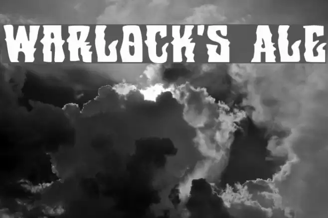Warlock's Ale Font examples