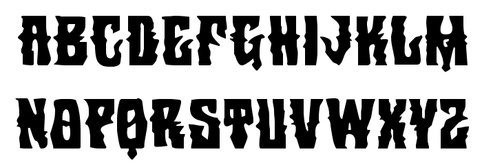 Warlock's Ale Font LOWERCASE