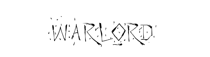Warlord  font caratteri gratis