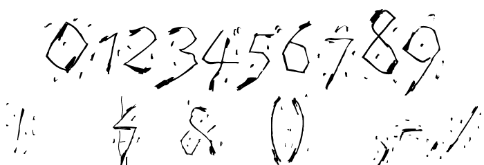 Warlord Font OTHER CHARS