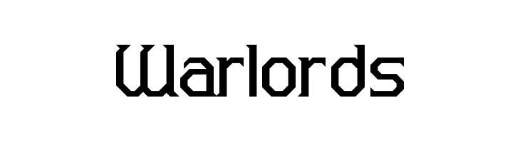 Warlords  baixar fontes gratis