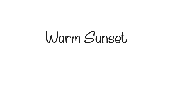 Warm Sunset Logo