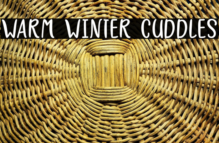 Warm Winter Cuddles Example 3