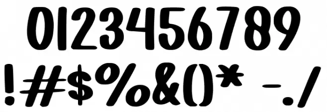 Warm Wishes Font OTHER CHARS