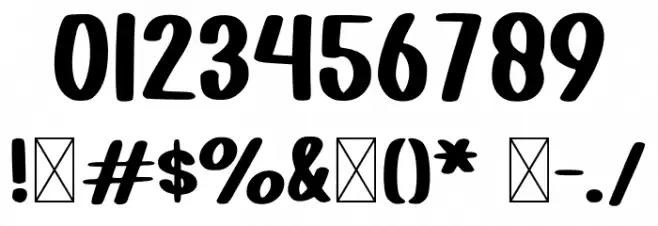 Warm Wishes Font OTHER CHARS