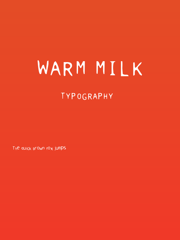 Warm milk Poster