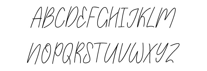 WarmMemoriesRegular Font UPPERCASE