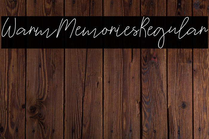 WarmMemoriesRegular Example 3