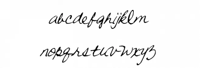 WarmShowers फ़ॉन्ट लोअरकेस