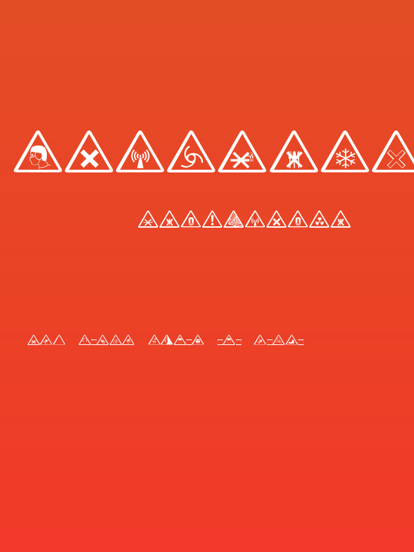 WarnSymbols5 Poster