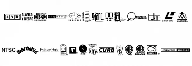 WarnerLogoFontNine फ़ॉन्ट लोअरकेस