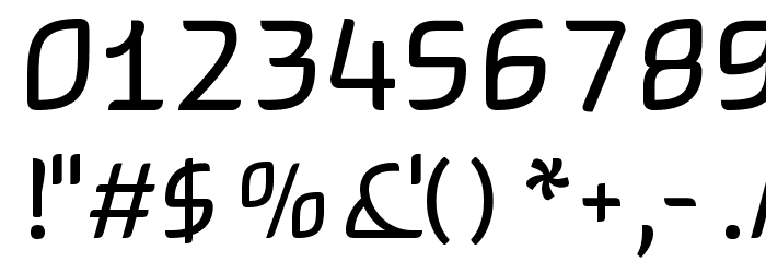 Warnes Font OTHER CHARS