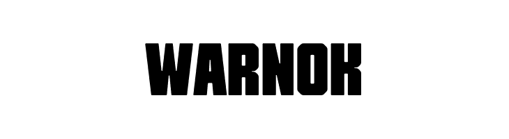 Warnok  フリーフォントのダウンロード