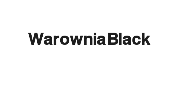 Warownia Black Logo