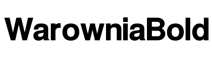 Warownia Bold Font