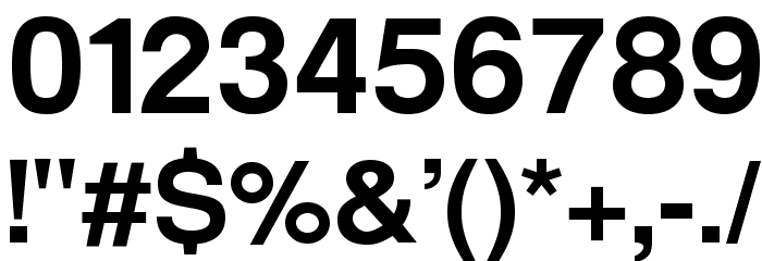 Warownia Extended Font OTHER CHARS