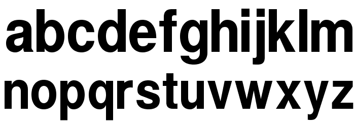 Warownia Narrow Font LOWERCASE
