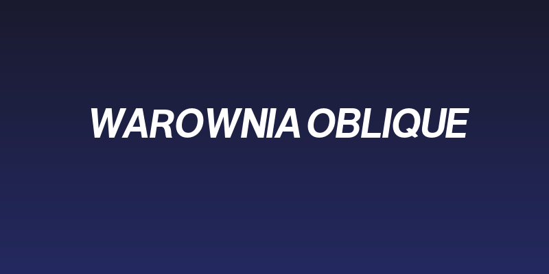 Warownia Oblique Social Header