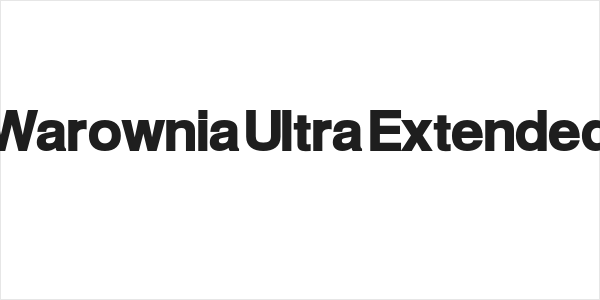 Warownia Ultra Extended Logo