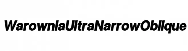 Warownia Ultra Narrow Oblique  لخطوط تنزيل