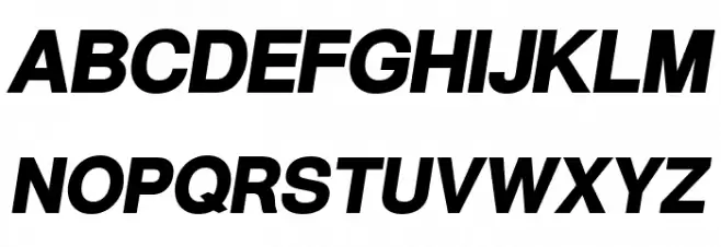 Warownia Ultra Obl Schriftart Groß