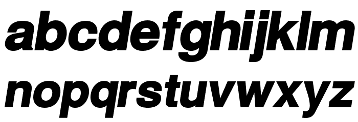 Warownia Ultra Obl Font LOWERCASE