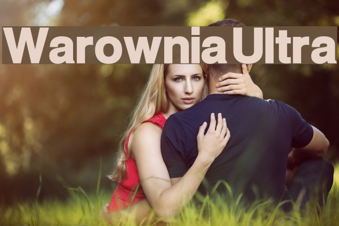 Warownia Ultra Font examples