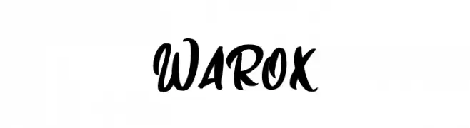 Warox  Скачать бесплатные шрифты