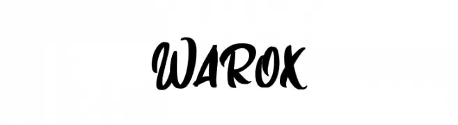 Warox  Скачать бесплатные шрифты