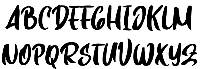 Warox Font LOWERCASE