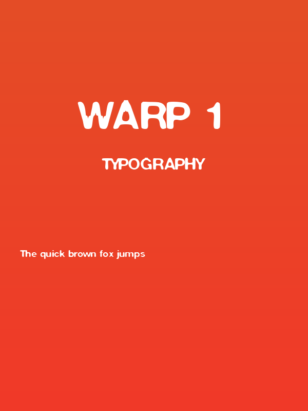 Warp 1 Poster