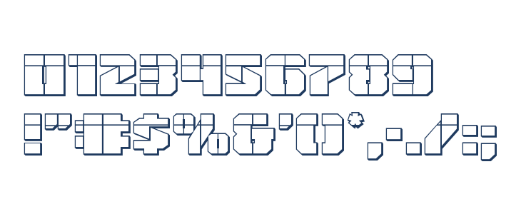 Warp Thruster 3D Laser Regular Other Characters