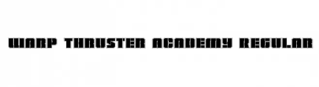 Warp Thruster Academy Regular 
