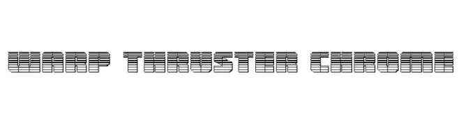 Warp Thruster Chrome 