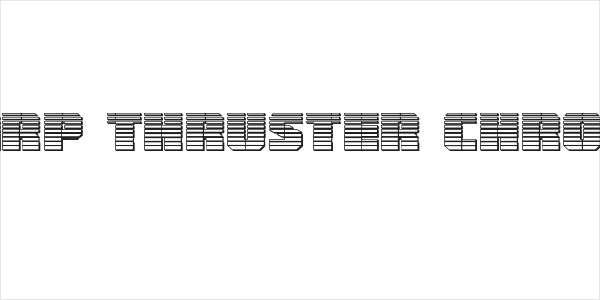 Warp Thruster Chrome Logo