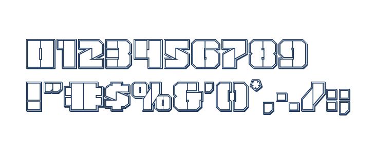 Warp Thruster Engraved Regular Other Characters