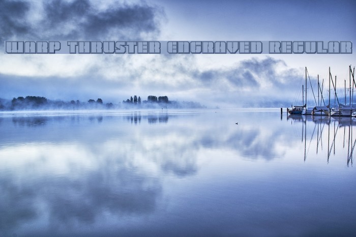 Warp Thruster Engraved Regular Example 3