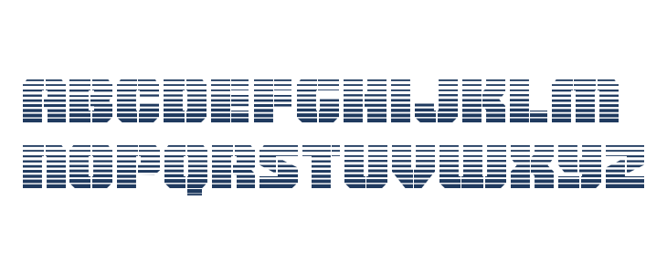 Warp Thruster Gradient Lowercase