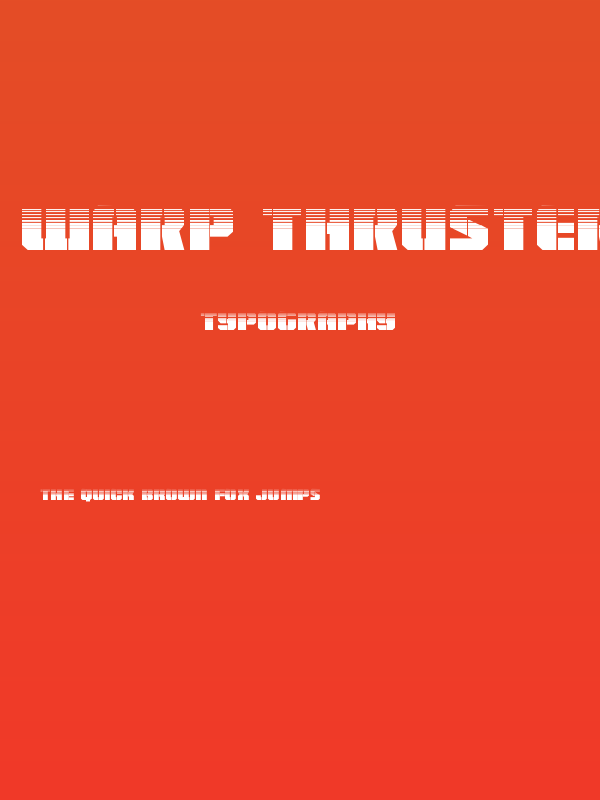 Warp Thruster Half-Tone Regular Poster