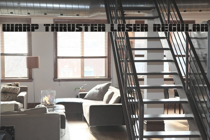 Warp Thruster Laser Regular Font examples