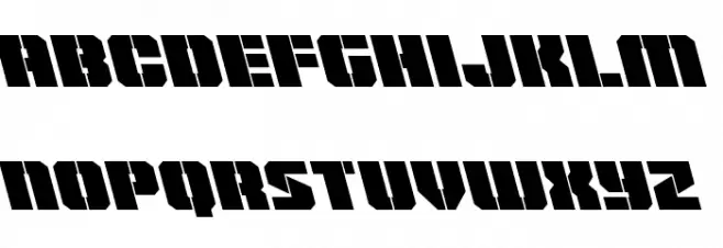 Warp Thruster Leftalic Fuentes MINÚSCULAS