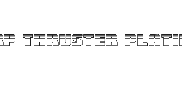 Warp Thruster Platinum Logo