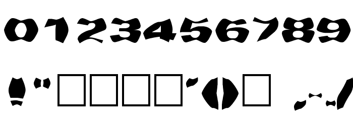 WarpSpeed Font OTHER CHARS