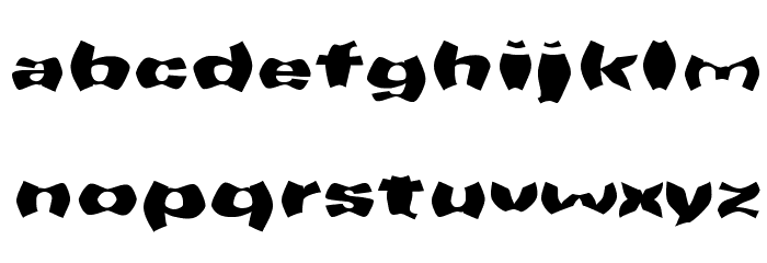 WarpSpeed Font LOWERCASE