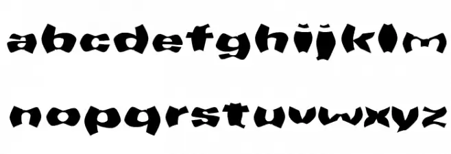 WarpSpeed Font LOWERCASE