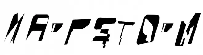 WarpStorm  フリーフォントのダウンロード
