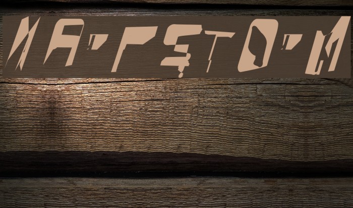 WarpStorm Font examples