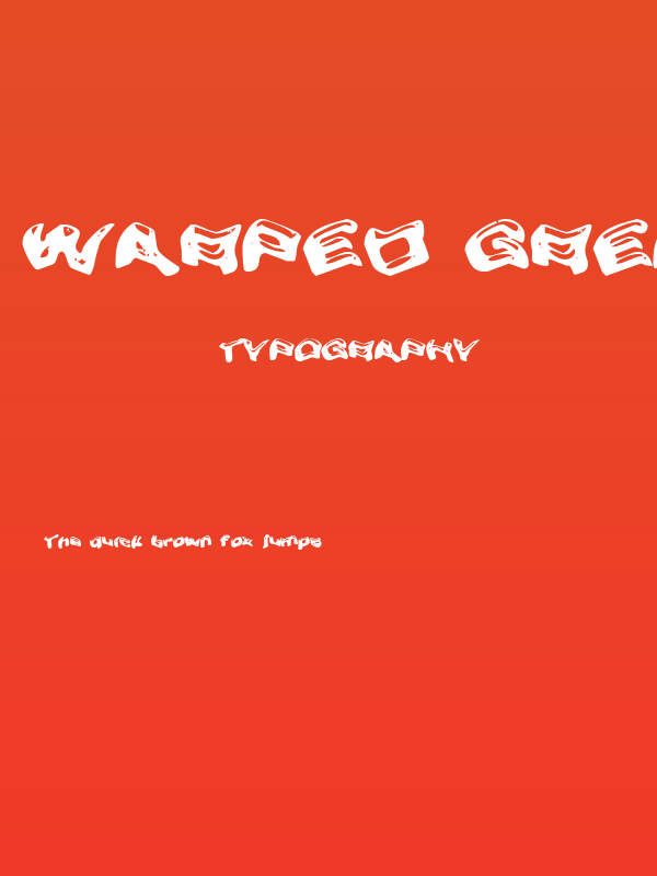 Warped Greased Monkey Poster