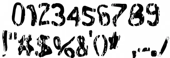 Warpspeed 9 Font OTHER CHARS